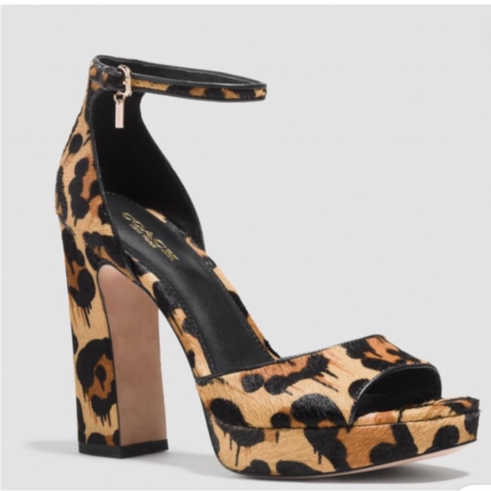 Coach Margarita platform sandals 6.5
